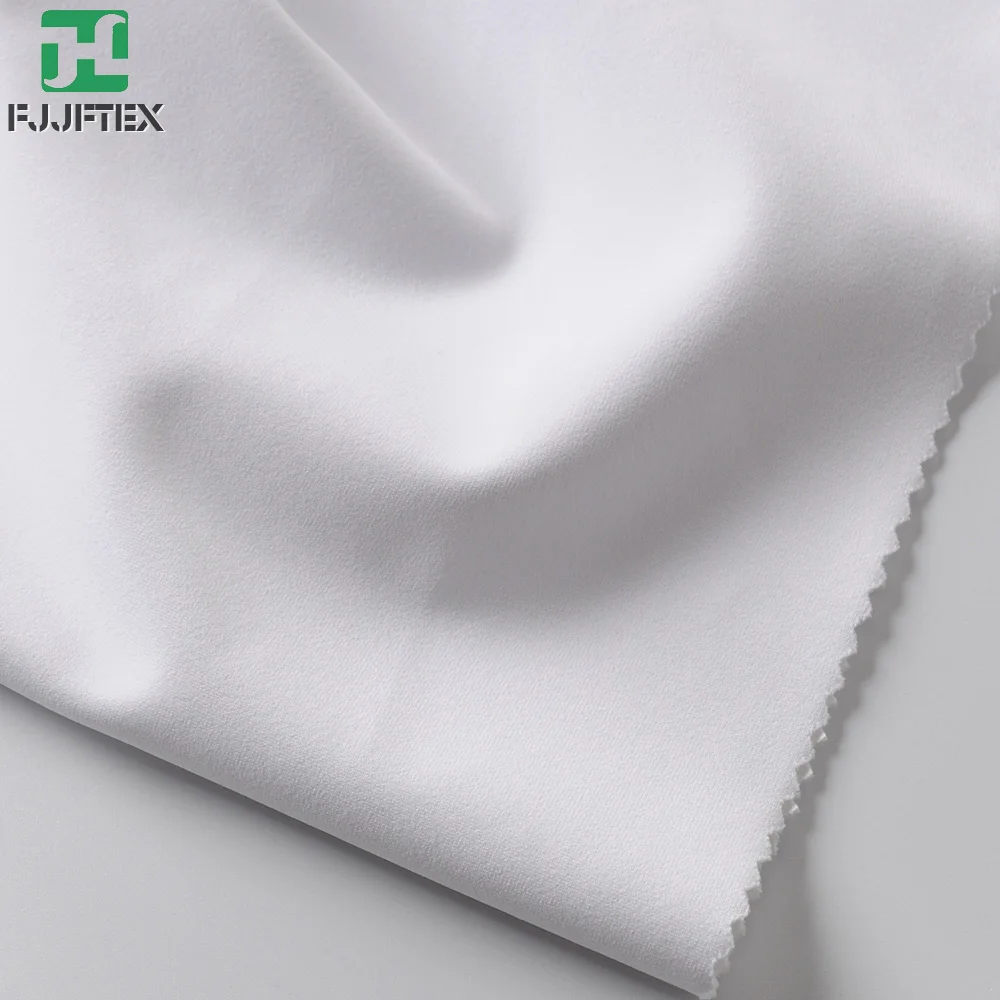 Chinese Wholesale Custom Polyester Spandex Milk Silk Satin Fabric