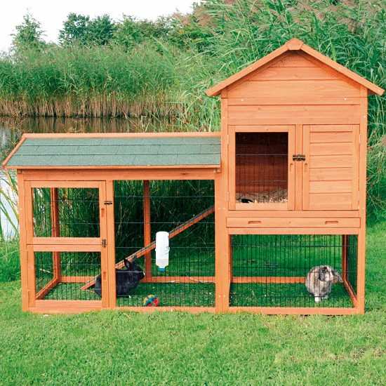 Wooden Rabbit Hutch