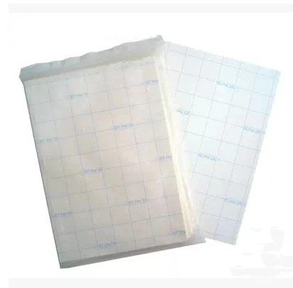 Factory Direct Self Weeding Transfer Paper Laser Dark No Cut A Foil And B Paper Heat Transfer Sticker