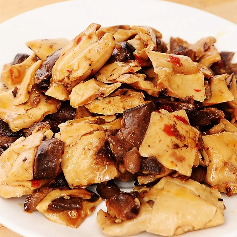 
Soybean Shiitake Mushroom 1000g Chinese Snack Food Dried Tofu Flavor 