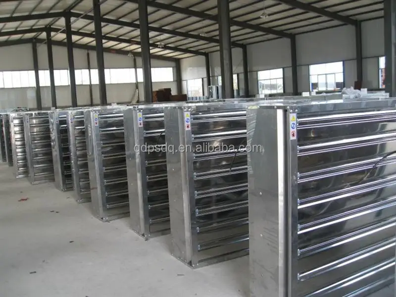 ISO standard galvanized sheet electric big wind wall mounted cowhouse exhaust axial fan 9FJ-125A