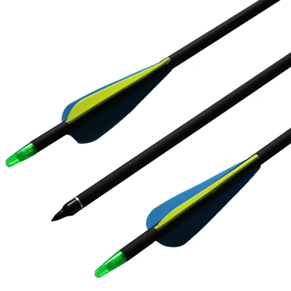 6.2mm professional fiberglass arrow  hunting archery arrows for traditional bow and compound bow