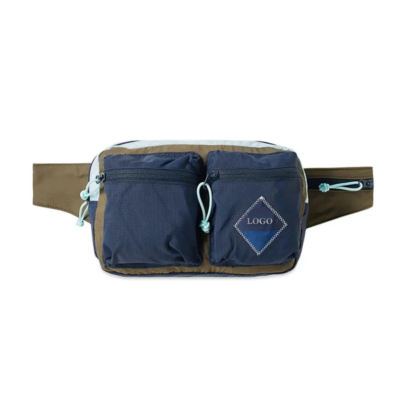 
2019 Hot Sell Custom Sport Nylon Outdoor Women Fanny Pack Waist Bag For Men 