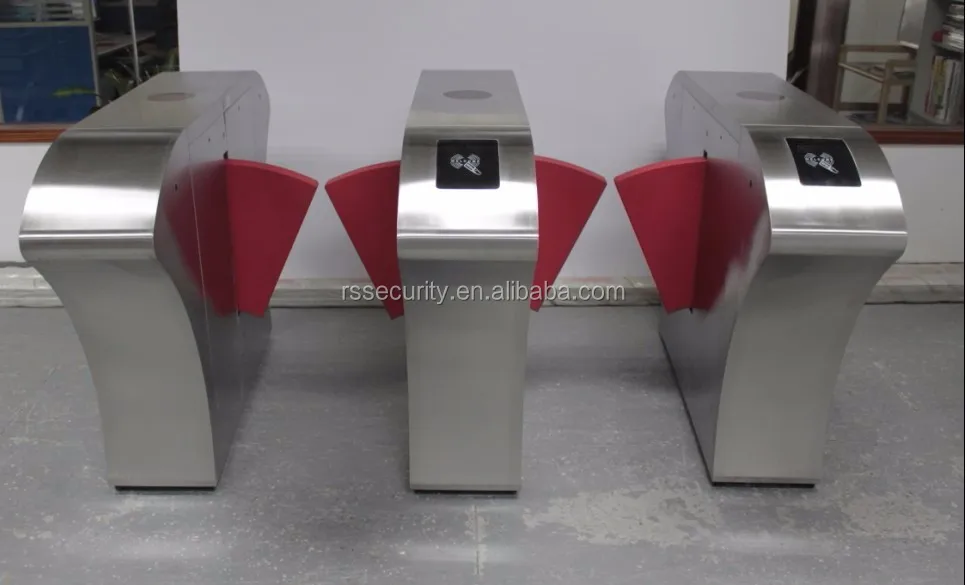 Physical access control with anti-collision читатель RFID карты Лоскут барьер/качели Турникет/лоскут барьер ворота