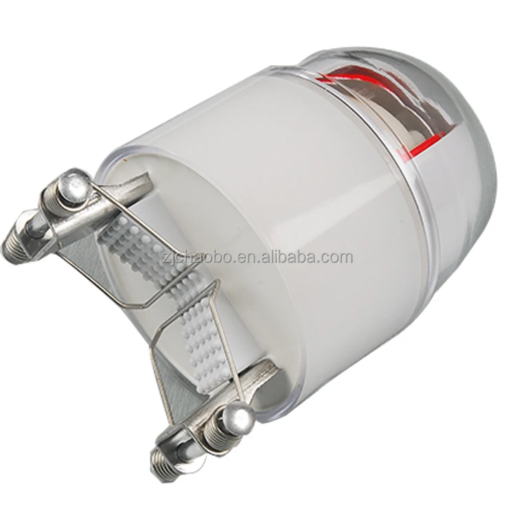 Power fault indicator with LED, phase fault indicator, pole fault indicator