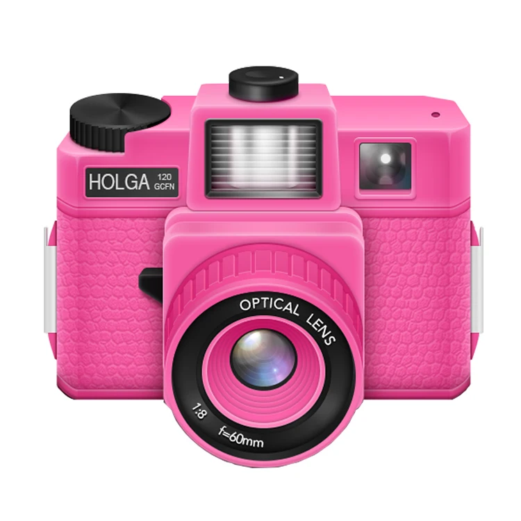 Holga фотоаппарата 120gcfn пластиковые среднего формата ручной камеры моментальной печати Mini Lomo и гидростабилизатор камеры Serene с 4 цвета фонарик