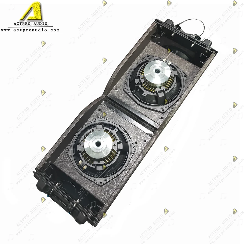 KR208 Church active passive line array  with crossover professional line arrays daul 8 inch top sound clear powerful speaker