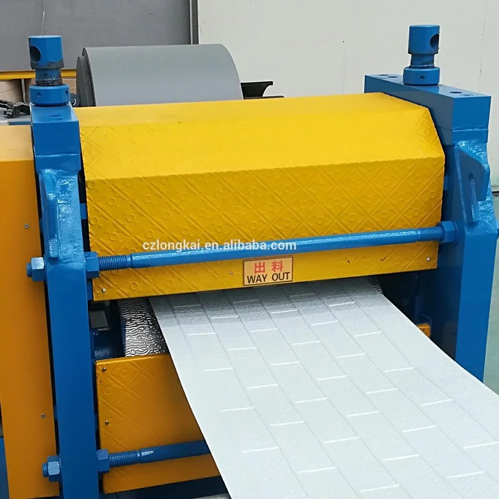 PU sandwich wall panel making machine Outer wall cladding