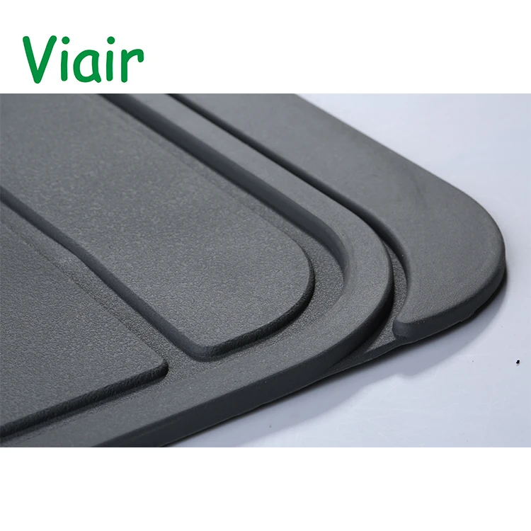Anti slip car floor mats 4 pcs car mat floor the safety of driving Universal Black Beige Grey custom pvc car floor mat