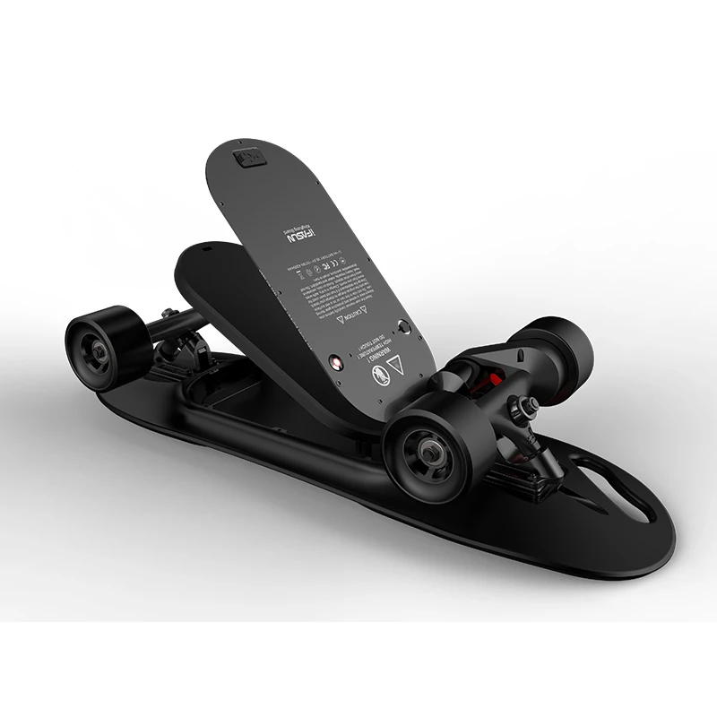 
iFasun KingKong aero plastic deck 900W single belt motor electric skateboard with wireless remote controller 