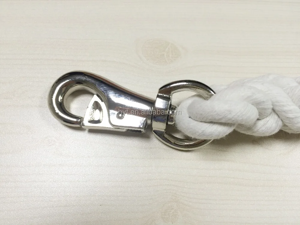 Braided Horse Lead Rope with swivel snap