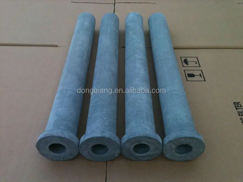 sintered porous ceramic membrane filter tubes for municipal wastewater treatment
