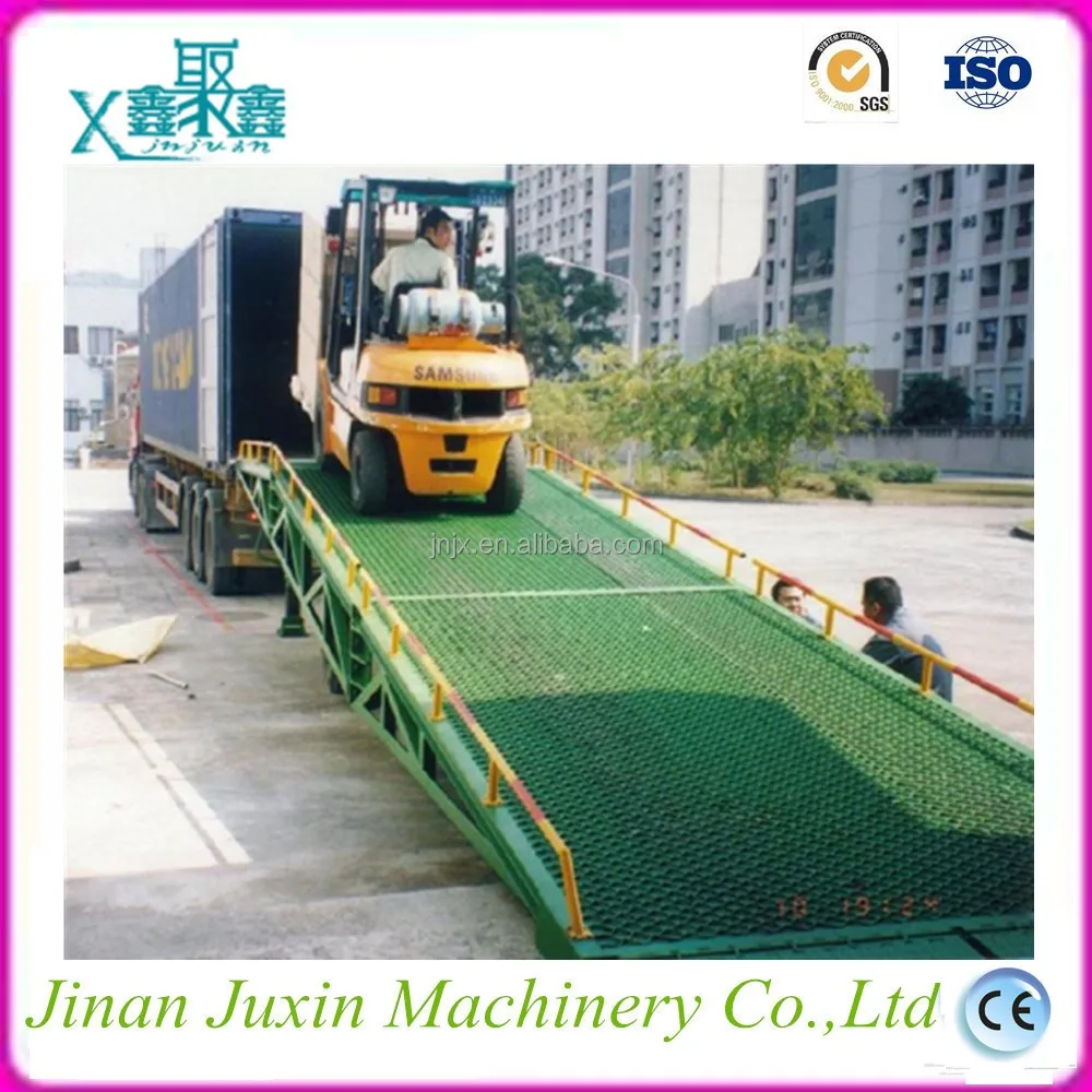 CE mobile heavy duty docking platform with hydraulic jacks