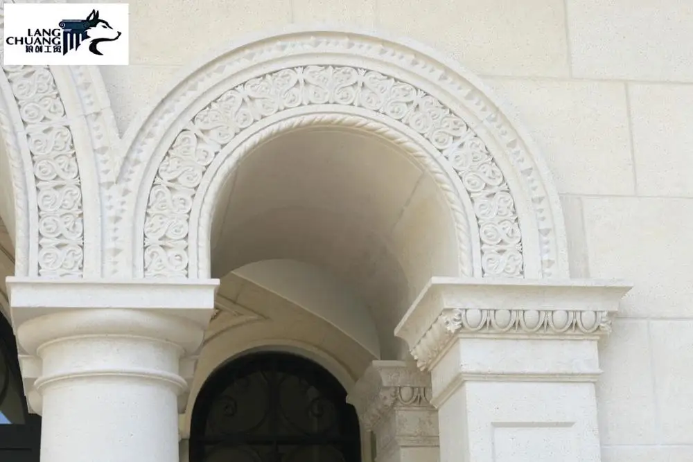 
embossed gfrc light weight exterior faux stone wall panel grc eps moulding polystyrene shape mold 