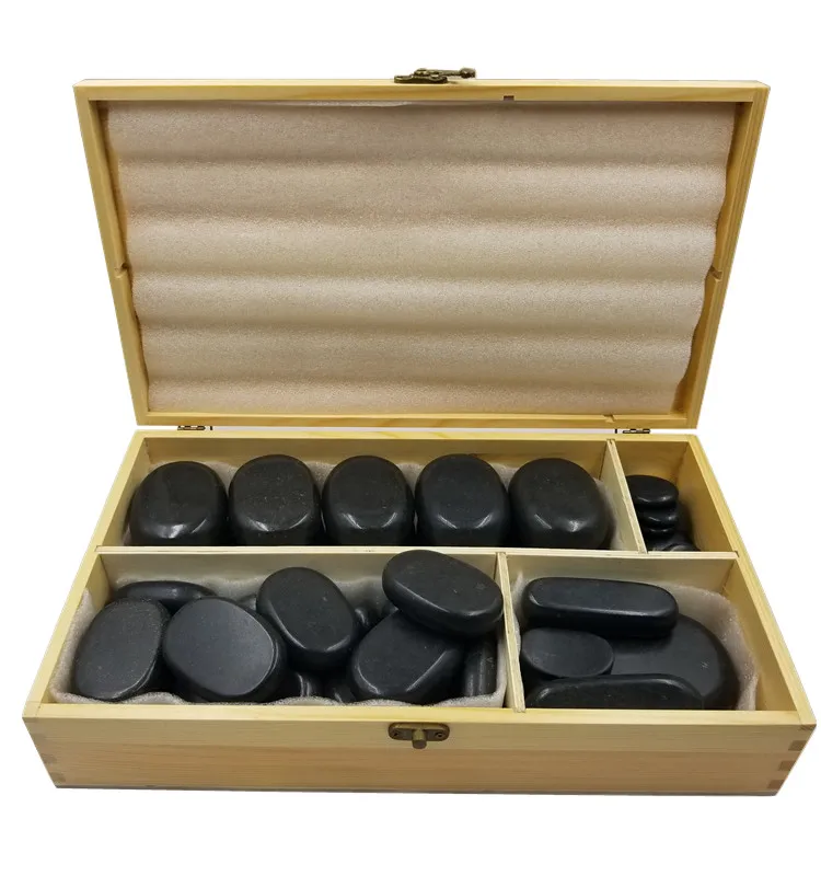 
High Quality Natural Smooth Energy Massage Stone For Body Health Care 