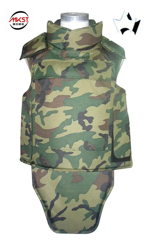 
 mkst 648 кевлара баллистических жилет с паховой  