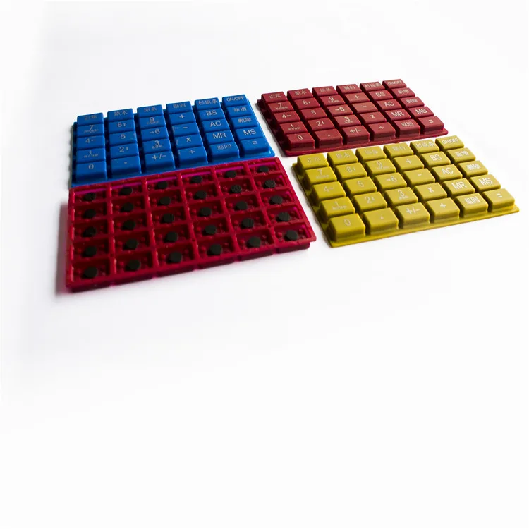 
Custom Silicone Rubber Push Keypad Conductive Silicone Buttons 