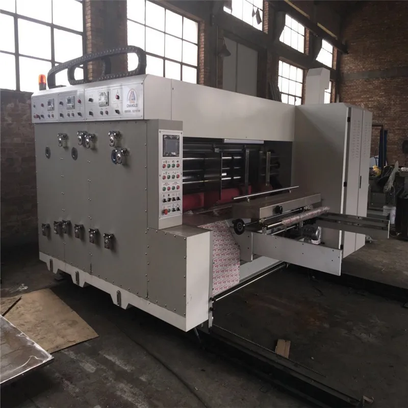 China OEM manugate 2 color flexo printing machine for cardboard