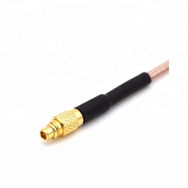 MMCX male crimp to UFL connector with RG178 pigtail cable