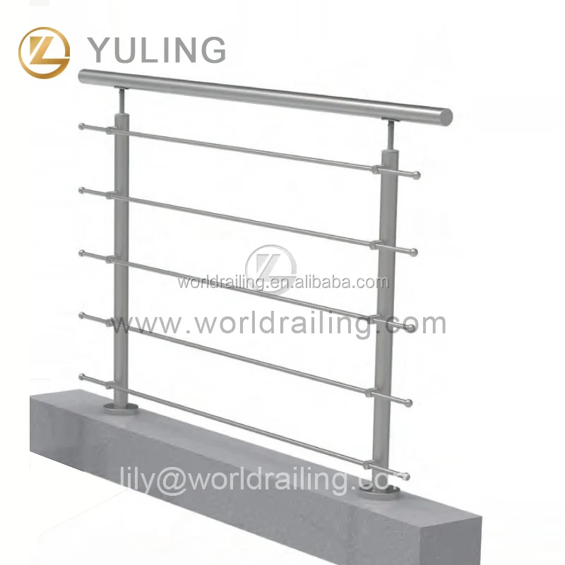 YL Stainless Railing System  balcony  outside Rod Railing