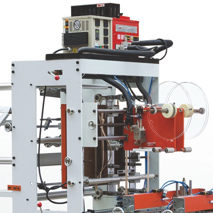 Baihao 2021New Design Full Auto High-Speed LDPE Film Coruier bag  Plastic Bags Making Machine