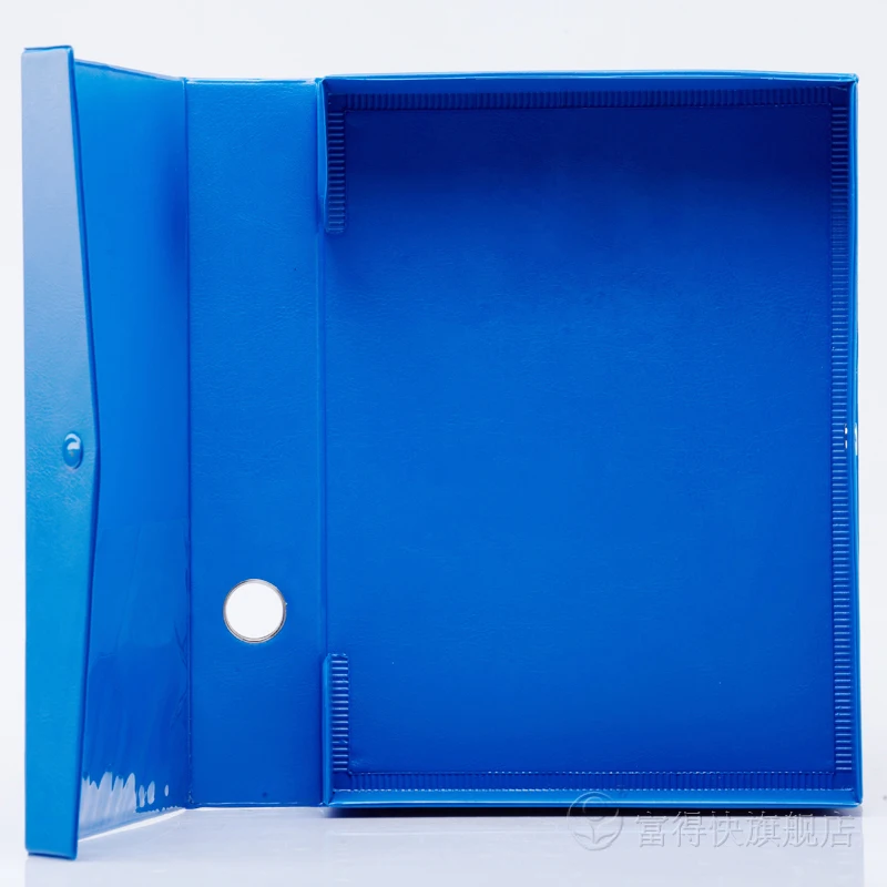 A4 document clip bag plastic organizer file folder archive box with leather touch