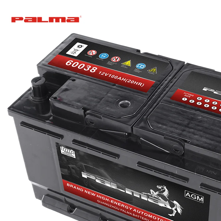 12v 105ah mf car battery DIN 100 automobile truck batteries