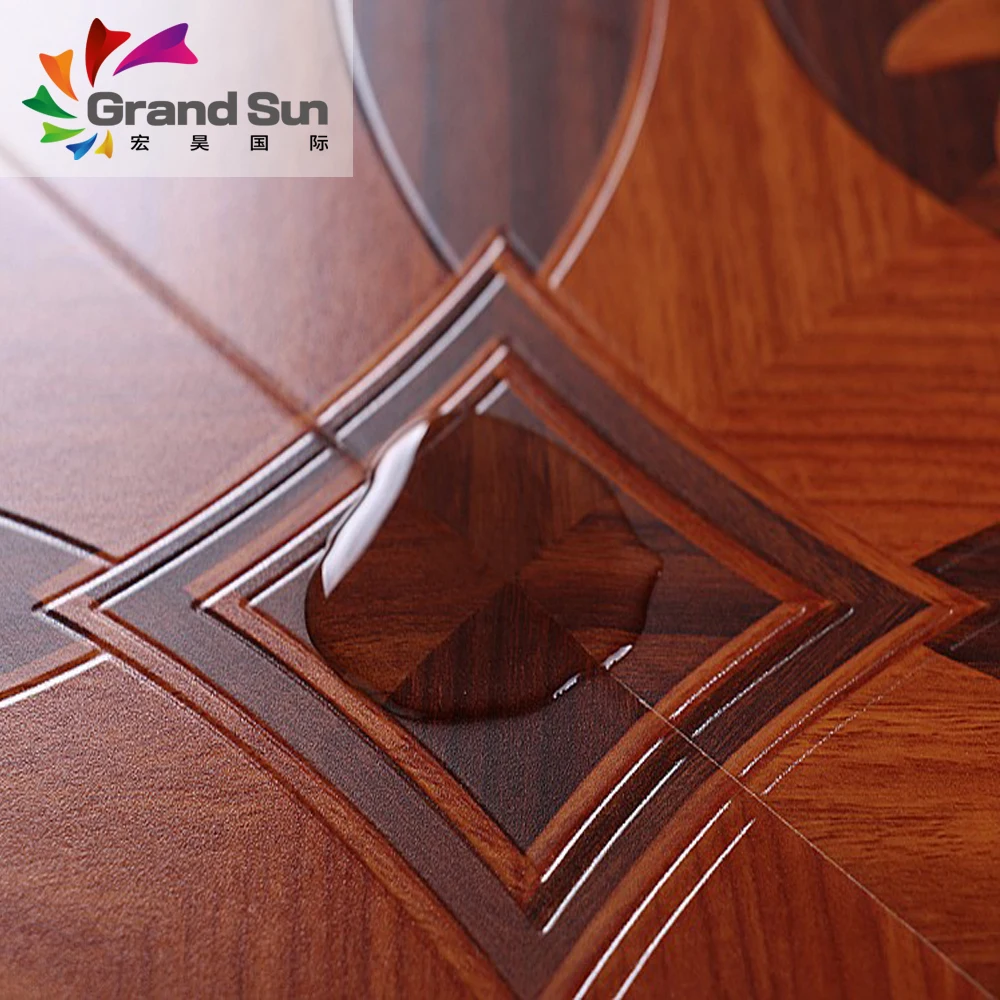 Natural American ash parquet engineered laminate wooden flooring from China supplier