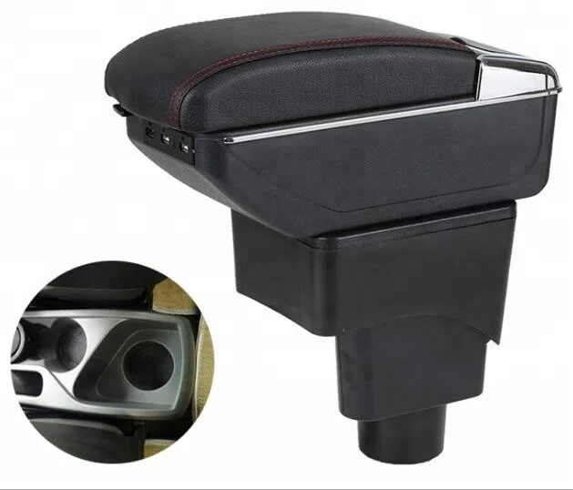 Car Armrest Center Console Storage Box Car accessories case For KIA Rio K2 2011- 2016