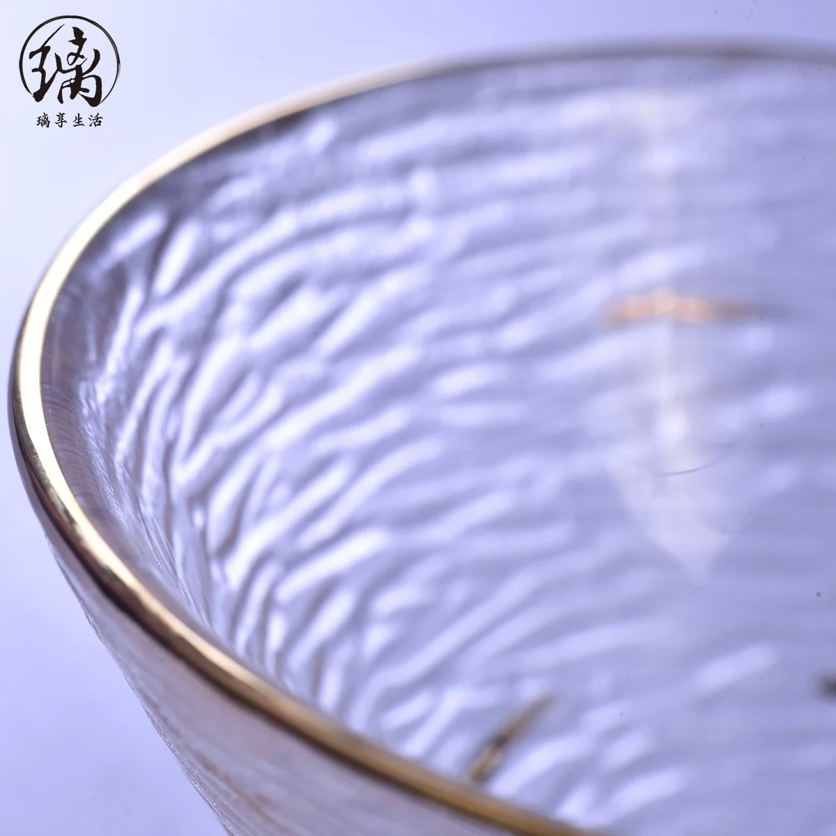 
Small Rounded Handmade Borosilicate Mini Glass Tea Cup 