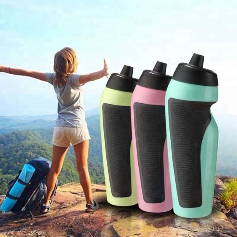 Environmental protection material squeeze water sports bottle
