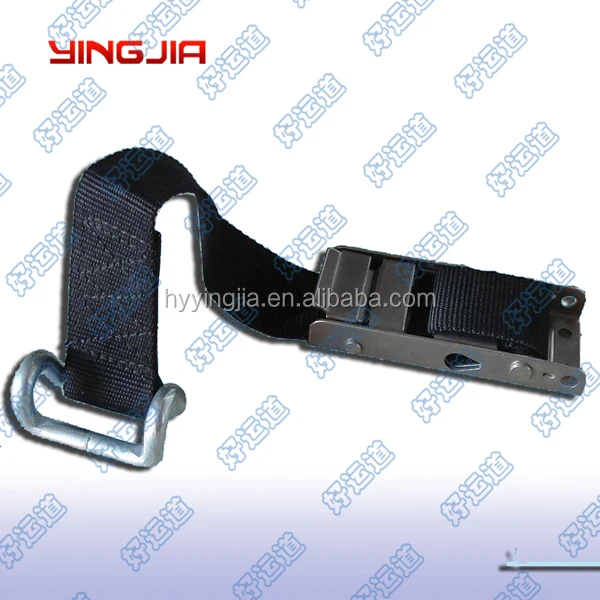 Curtain side trailer parts stainless steel webbing belt buckle