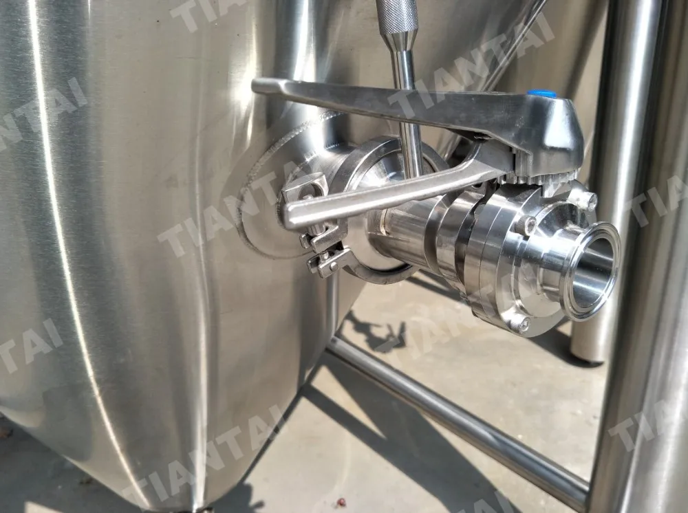15 bbl 1800L 18HL Stainless Steel Glycol Jacketed Conical Fermenter with Top Manway