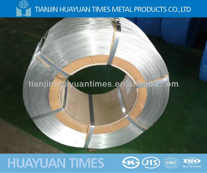 /(26 лет завод) EN-10270 0,5 мм оцинкованной проволоки