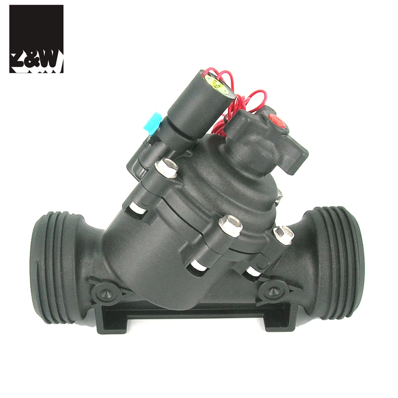 2.5inch valve for irrigation water solenoid 201BM 24VAC DC12V flow control DN65 DE75 electric valve water treatment BSPT