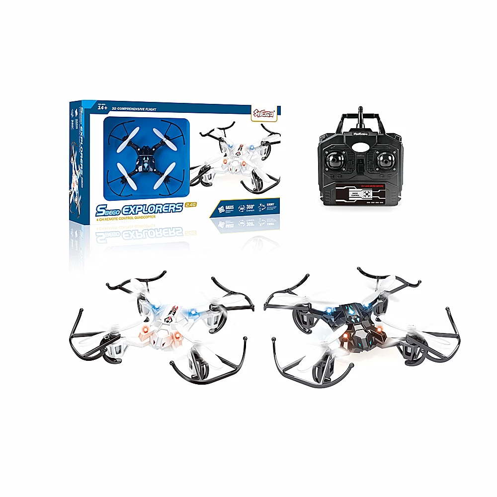 Gyro Rc Drone Long Range without Camera Directly Export from Helicopter Toys Factory Made in China 4 Channels 6-aixe Battery ABS
