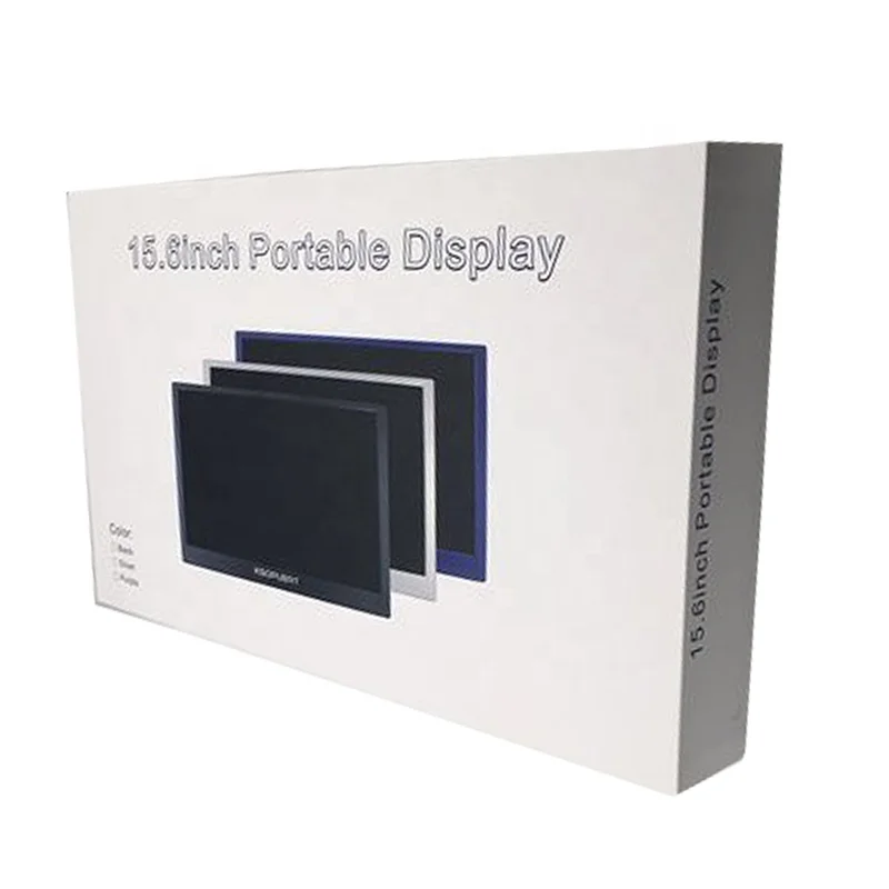 High Quality White Cardboard Lid and Bottom Packaging Box 15.6 inch Android TV Box for Tablet PC box packaging with lid