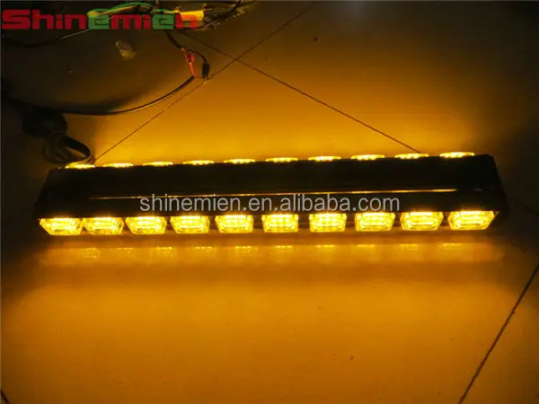 New amber LED Strobe light bar Fire Emergency Tow Truck Lightbar EMS Light Bar Strobe