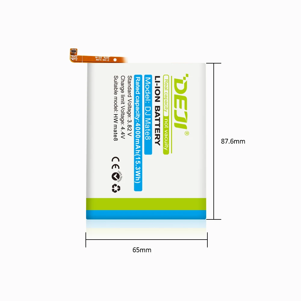 Original Replacement Battery For HUAWEI Mobile Phone,For Huawei mate8 high capacity 4000mAh Battery