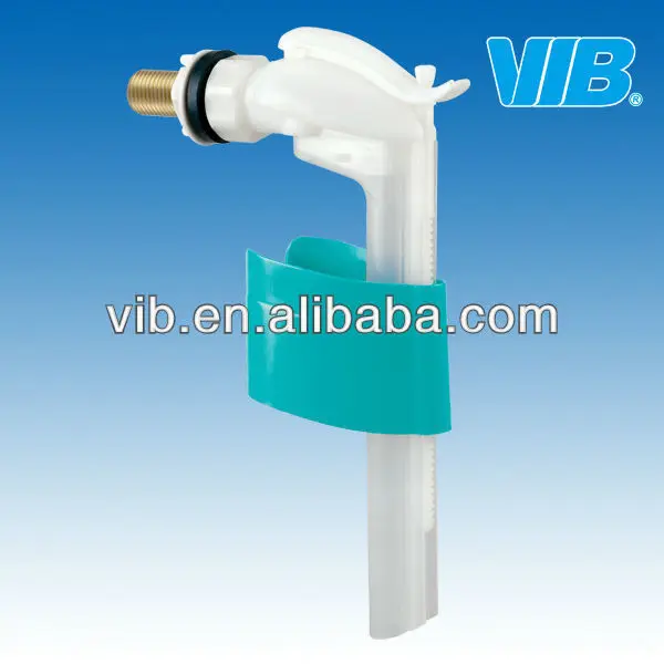 
Toilet cistern parts of brass thread fill valve and flush valve with dual push button 