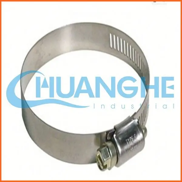 Wholesale all types of clamps 304 316 flexible hose clamp high quality adjustable hose clamp
