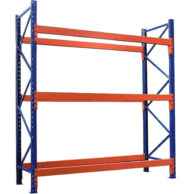
Powder Coated Warehouse Storage Steel Stacking Heavy Duty Selective Pallet Racking Shelf  (60763347001)