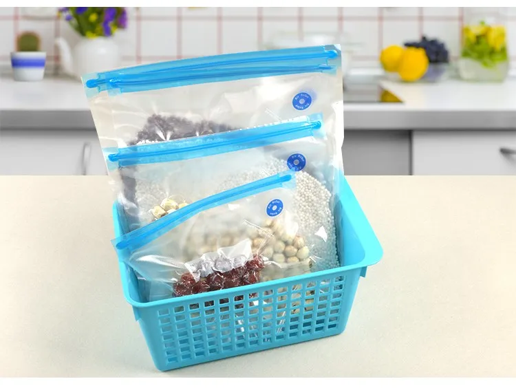 Новый многоразовый пищевой вакуумный мешок для еды