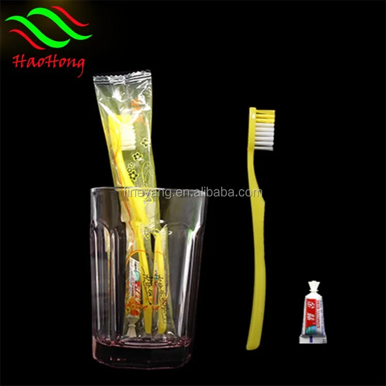 Wholesale disposable toothbrush with paste and dental kit travel set