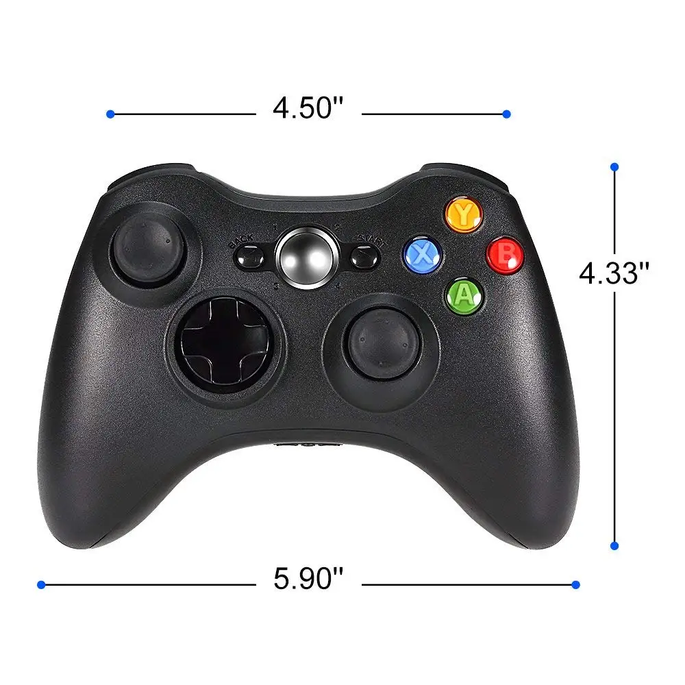 Wireless Joysticks Game Controllers with 6 Axis Gyro for xbox 360 Windows PC Vido Gamepad Joystick