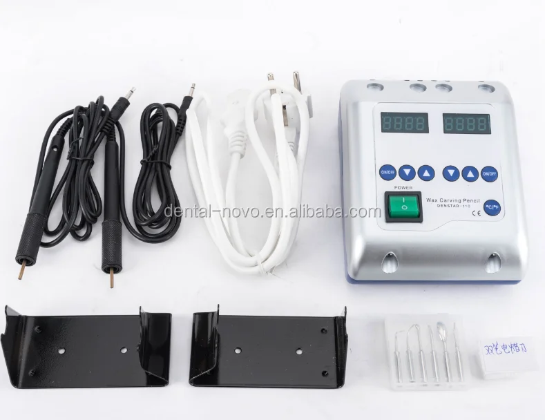 20W Double Pen Electric dental wax carving tools knife modelling wax with CE ISO