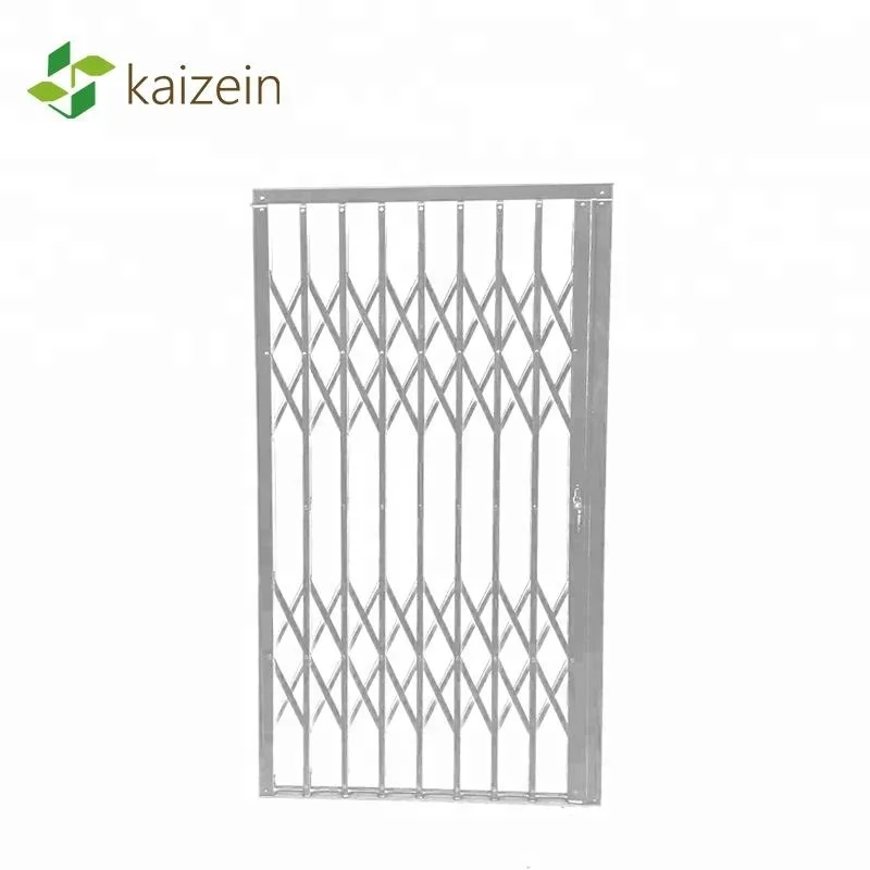 Metal decorative window grill design for sliding windows