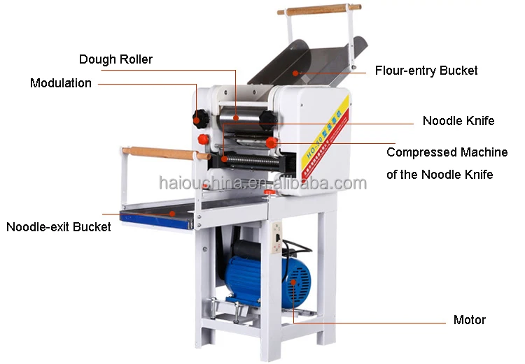 HO-50B 60B 80B Vertical noodle cutter making machine for commercial use