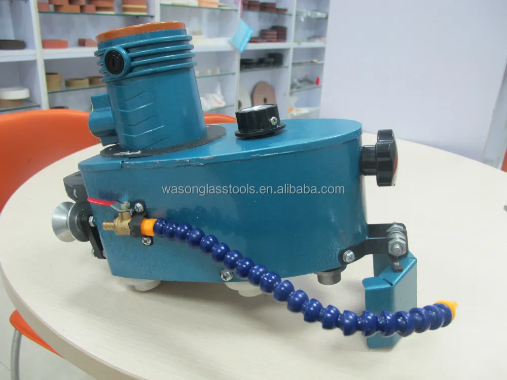 Manual hand portable multifunctional glass edge grinding and polishing machine,portable glass edge grinder