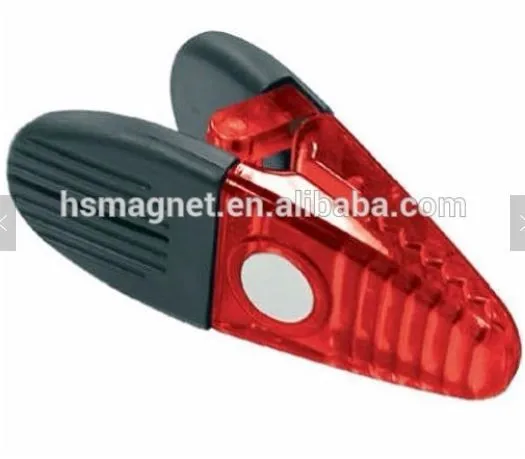 Высококачественный пластиковый магнит, оптовая продажа, бумажный зажим